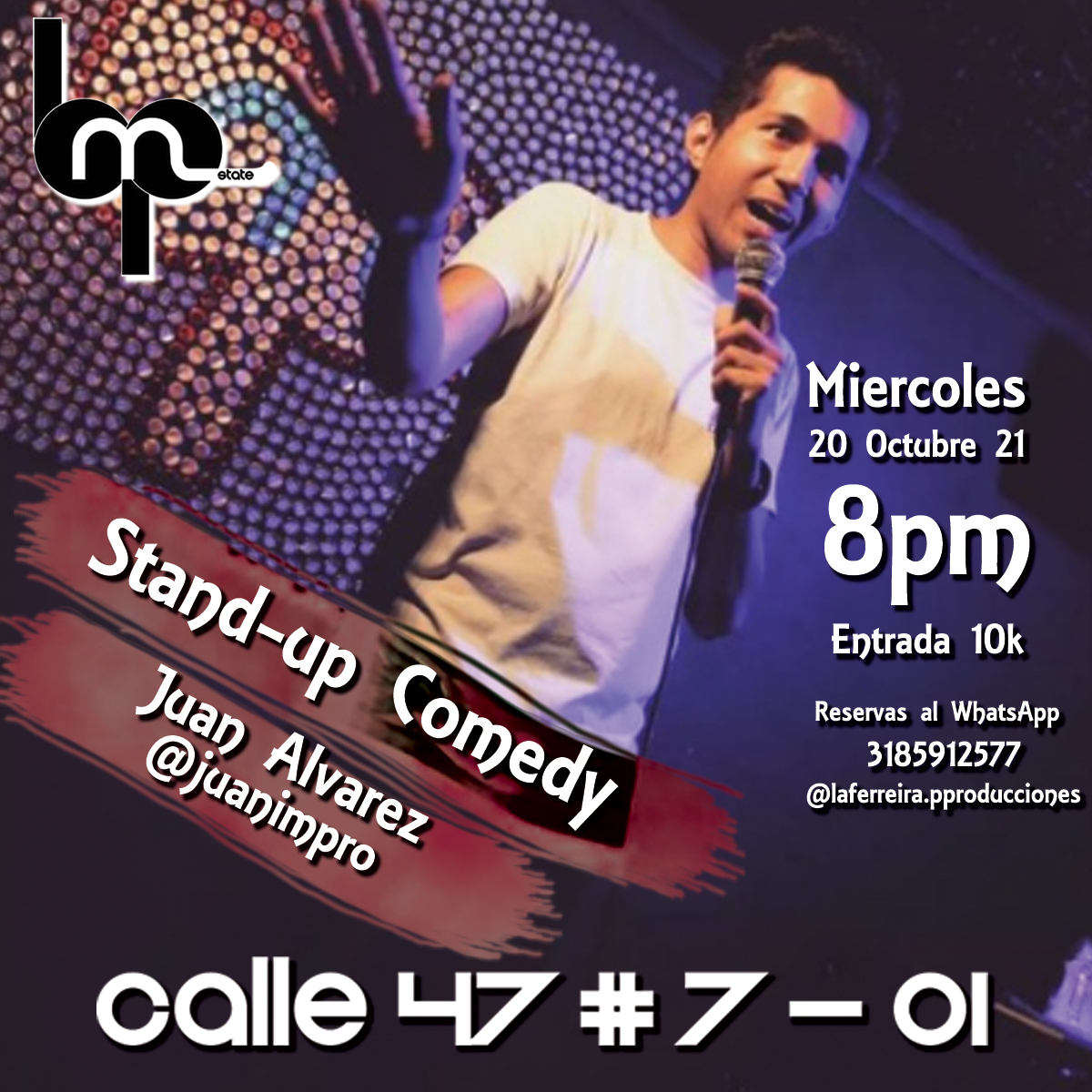 20 Oct 21 - Juan Alvarez (Stand-up Comedy Open mics)