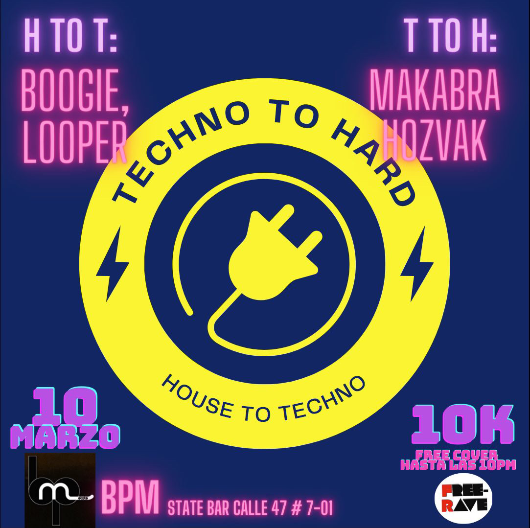 10 Mar 23 / Techno to Hard