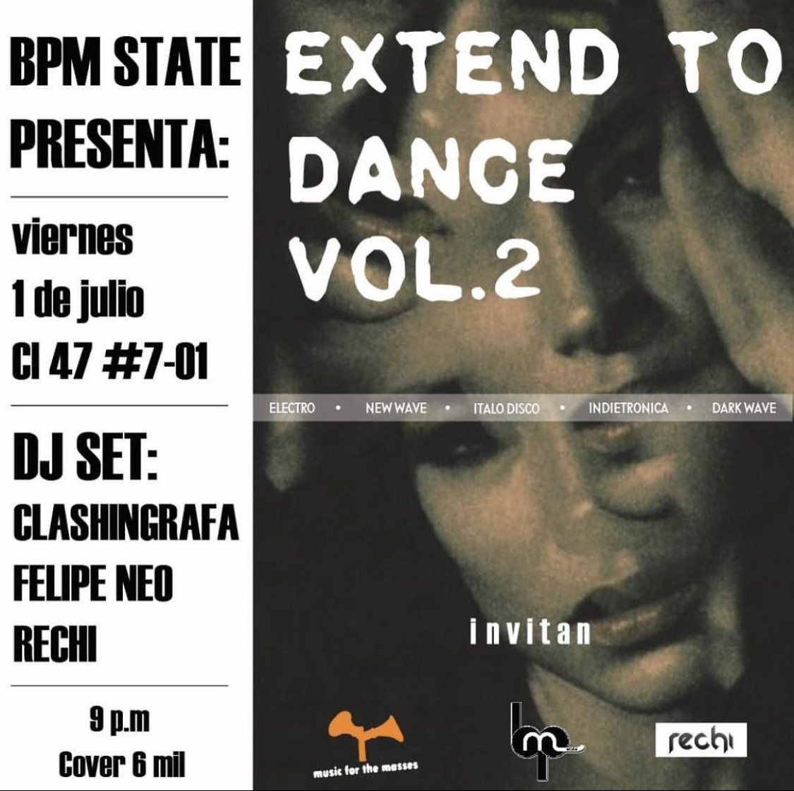 1 Jul 22 - Extend to dance Vol 2  (Neo-Clashingrafa & Rechi)