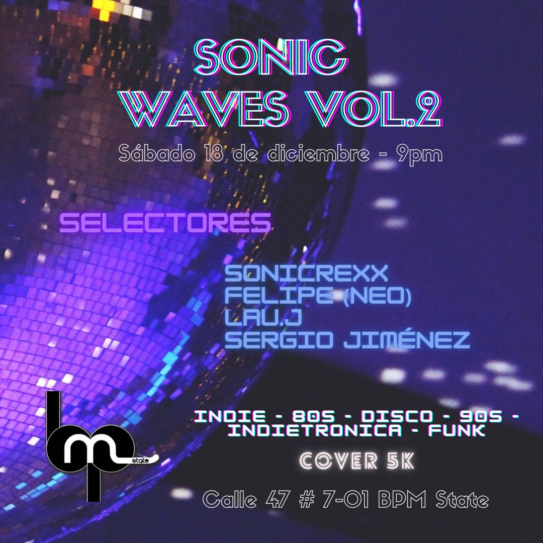 18 Dic 21 - Sonic waves Vol 2
